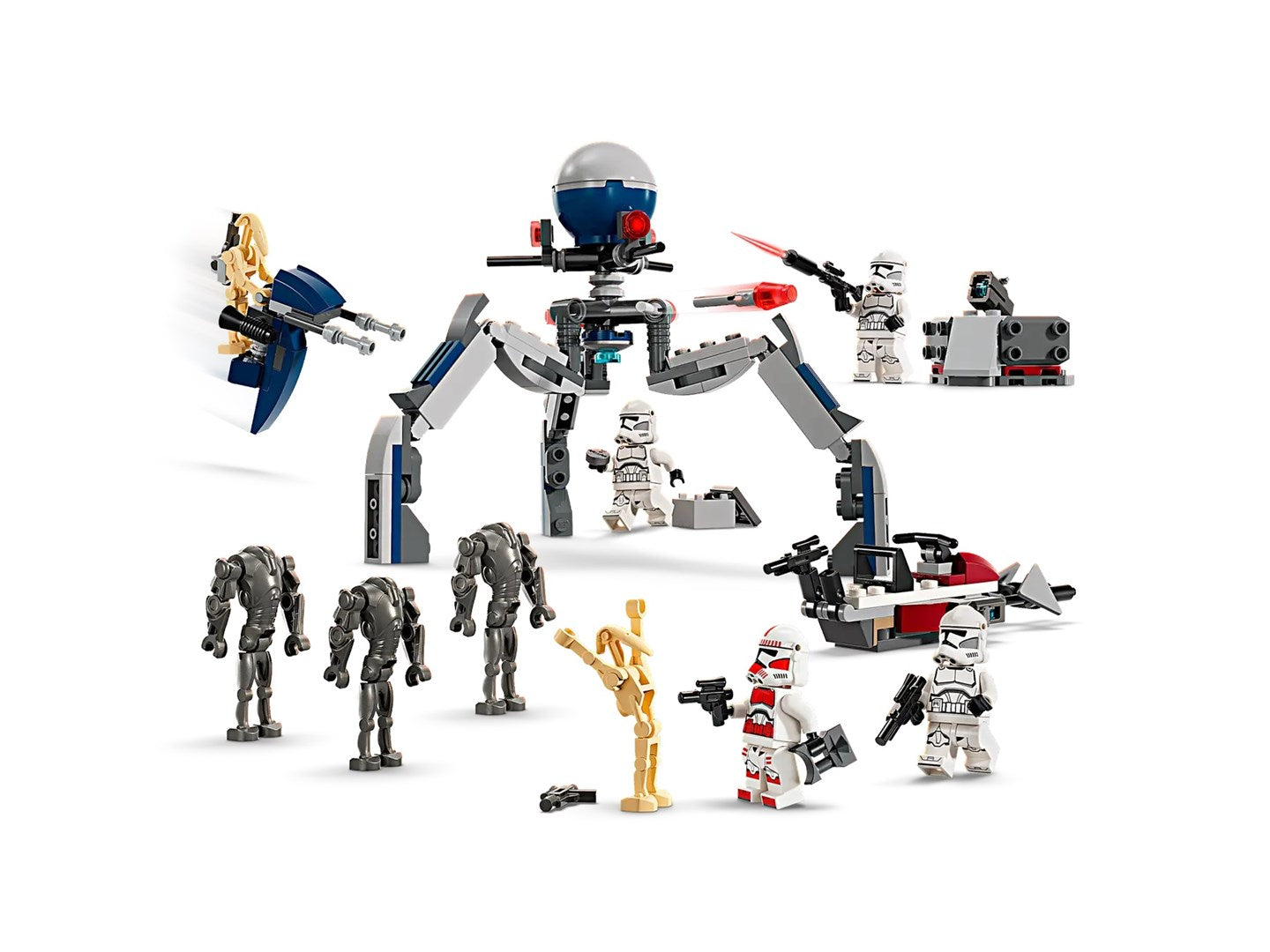 LEGO STAR WARS 75372 CLONE TROOPER & BATTLE DROID BATTLE PACK Brand Lego