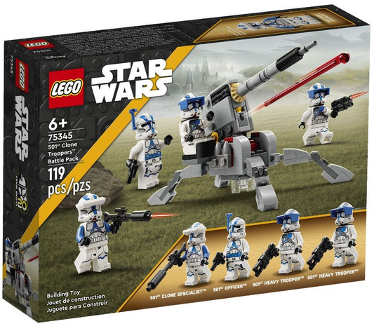 LEGO STAR WARS 75345 501ST CLONE TROOPERS BATTLE PACK Brand Lego