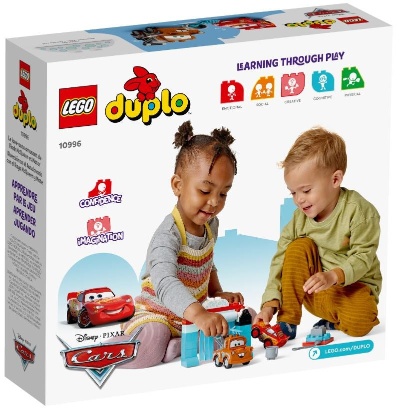 LEGO DUPLO 10996 LIGHTNING MCQUEEN & MATER'S CAR WASH FUN Brand Lego