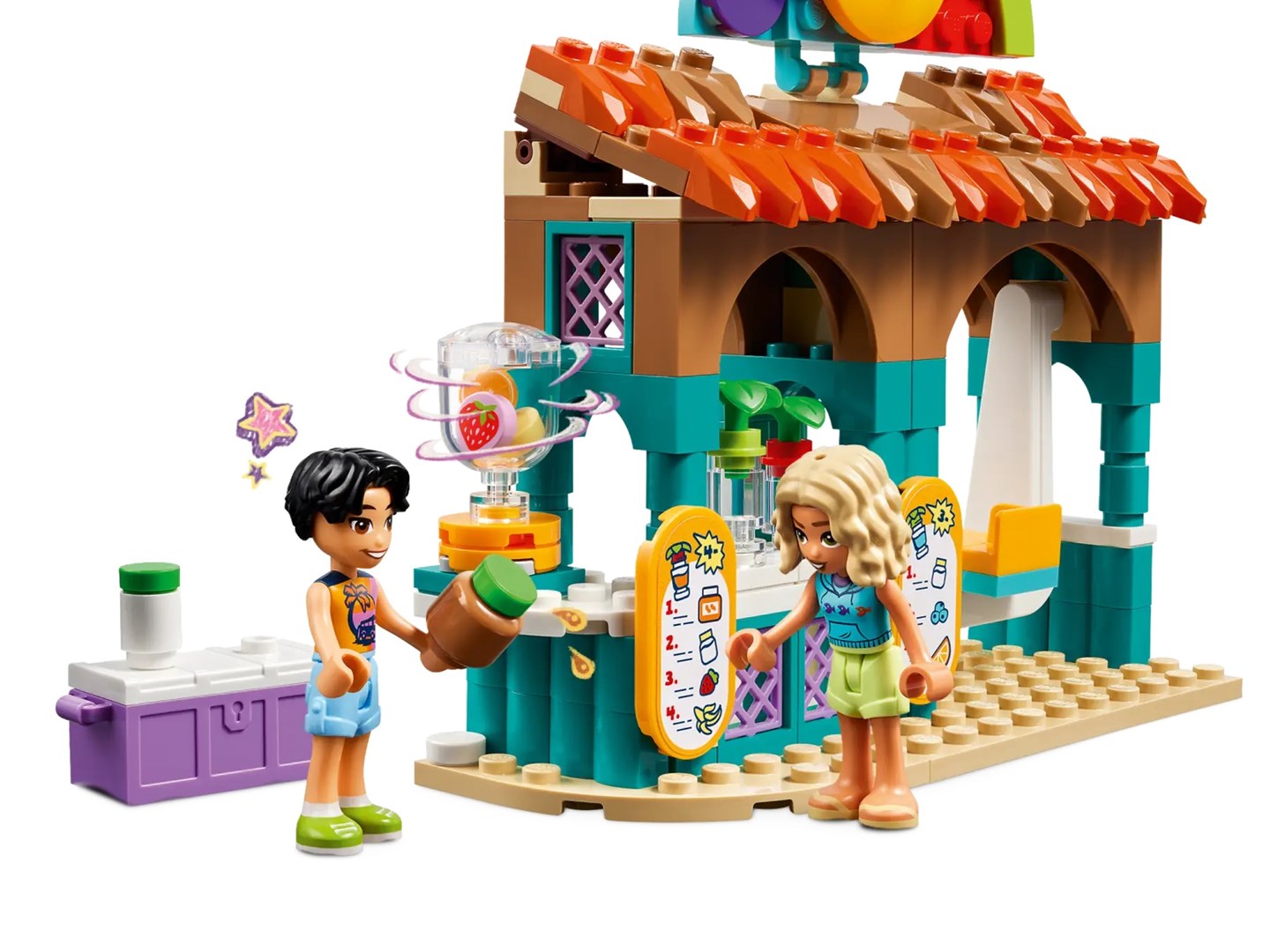 Blocks LEGO FRIENDS 42625 Beach Smoothie Stand Brand Lego