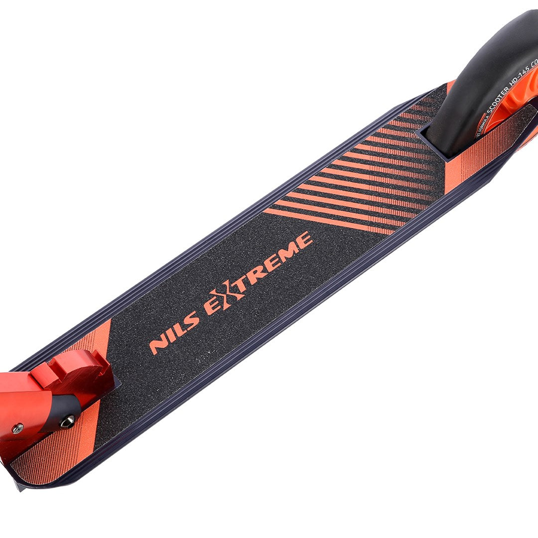 NILS EXTREME HD145 GRAPHITE-ORANGE city scooter Brand NILS eXtreme