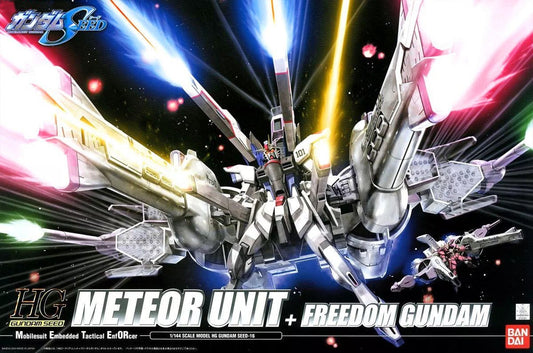 HG 1/144 METEOR UNIT + FREEDOM GUNDAM Brand BANDAI