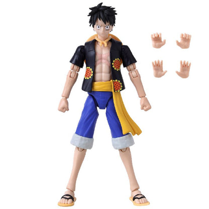 ANIME HEROES ONE PIECE - MONKEY D. LUFFY DRESSROSA Brand BANDAI