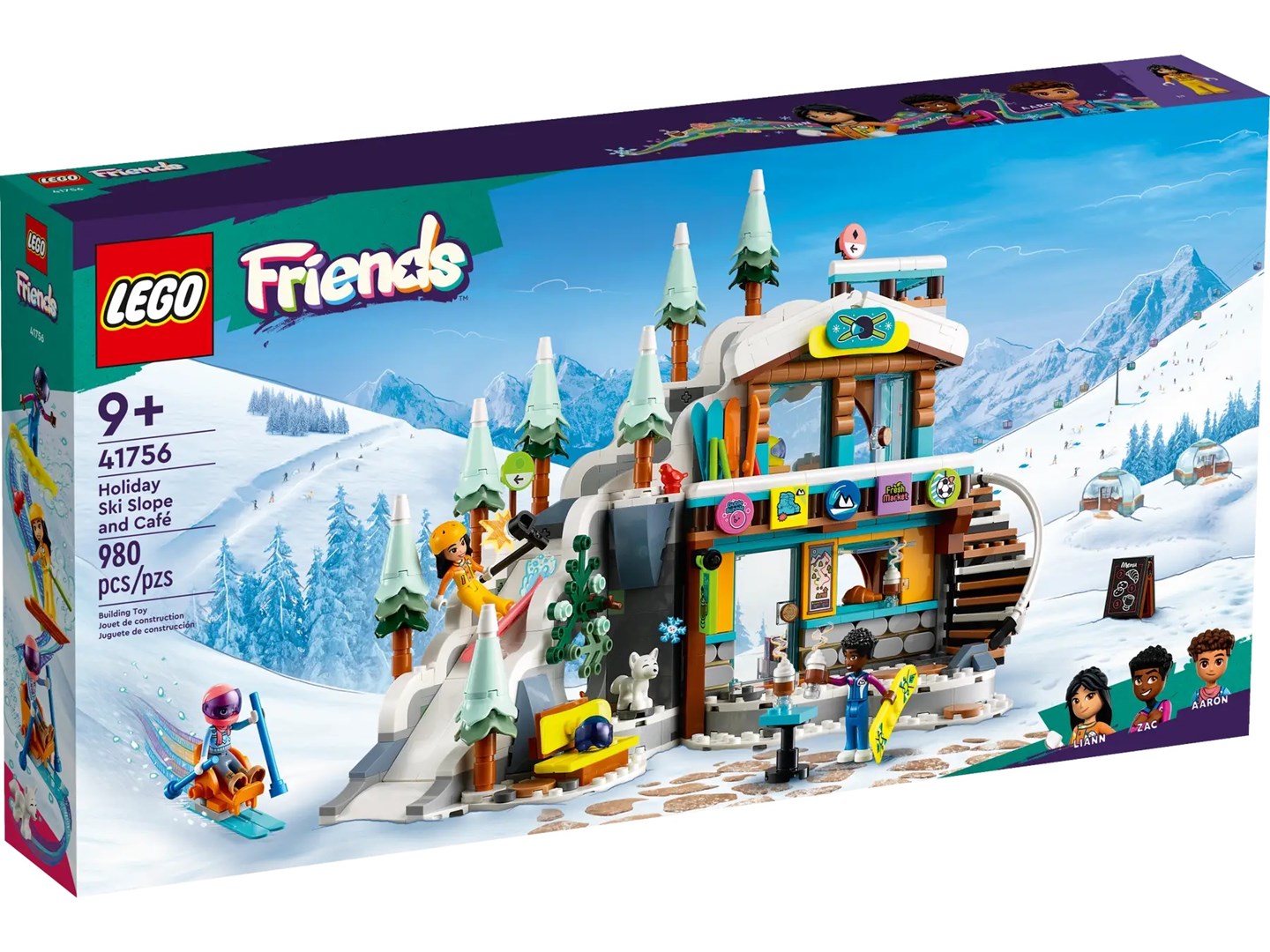 LEGO FRIENDS 41756 HOLIDAY SKI SLOPE AND CAFÉ Brand Lego