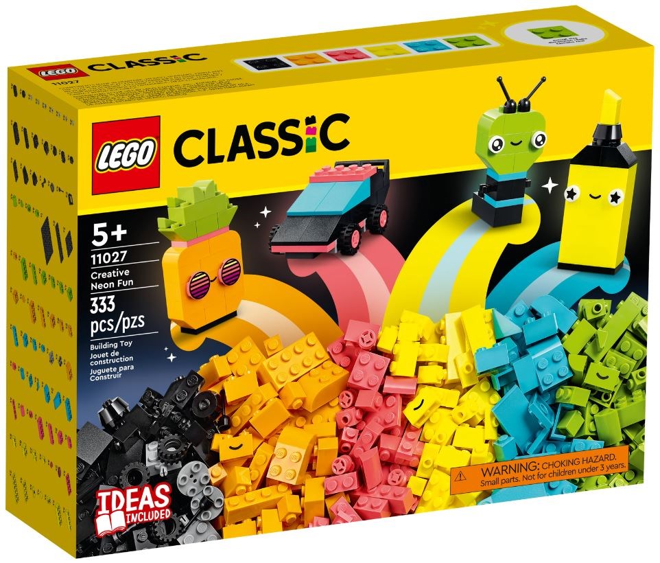 LEGO CLASSIC 11027 CREATIVE NEON FUN Brand Lego