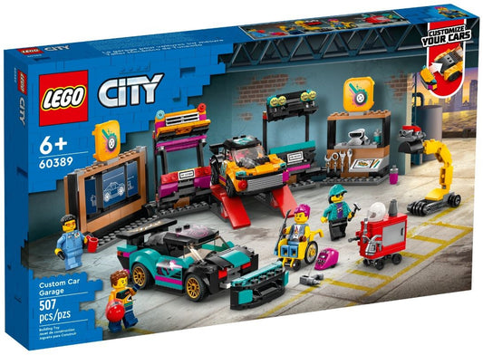 LEGO CITY 60389 CUSTOM CAR GARAGE Brand Lego