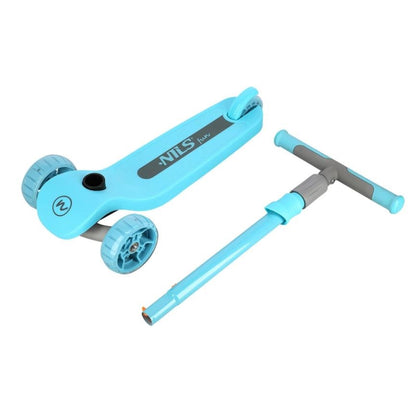 NILS FUN HLB09 LED turquoise children's scooter Brand NILS eXtreme