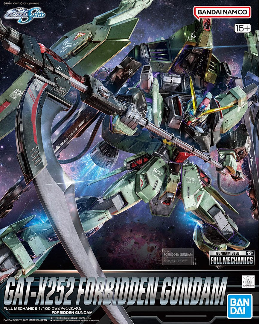 1/100 FULL MECHANICS GAT-X252 FORBIDDEN GUNDAM Brand BANDAI