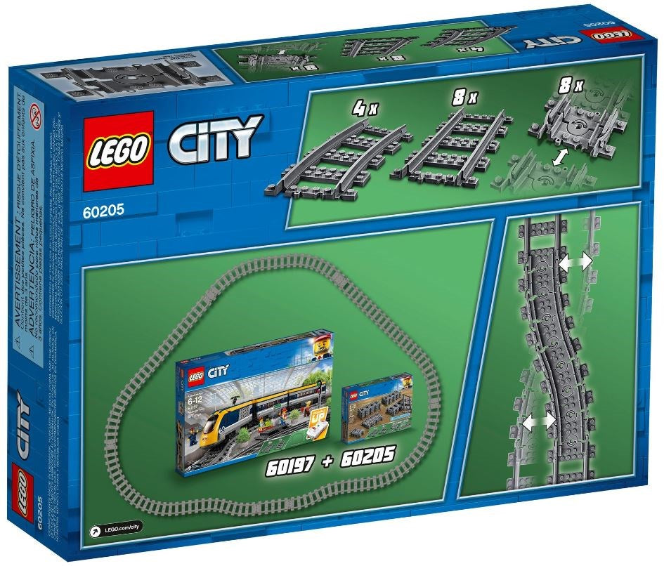 LEGO CITY 60205 TRACKS Brand Lego