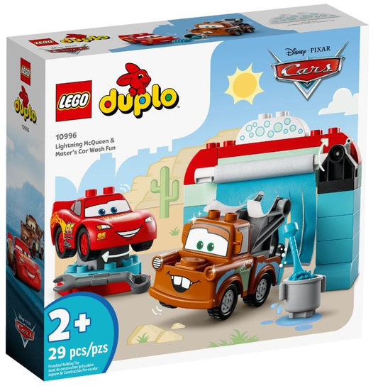 LEGO DUPLO 10996 LIGHTNING MCQUEEN & MATER'S CAR WASH FUN Brand Lego
