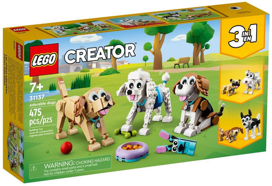 LEGO CREATOR 31137 ADORABLE DOGS Brand Lego
