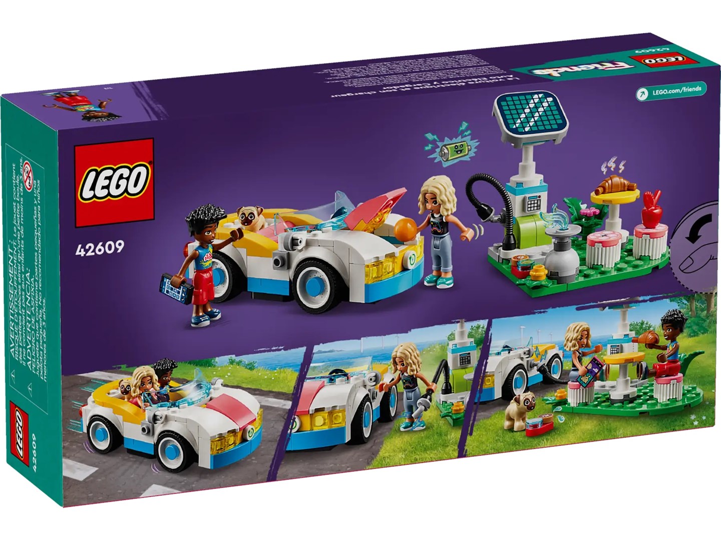 LEGO FRIENDS 42609 ELECTRIC CAR AND CHARGER Brand Lego