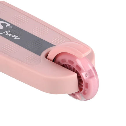 NILS FUN HLB09 LED children's scooter pink Brand NILS eXtreme
