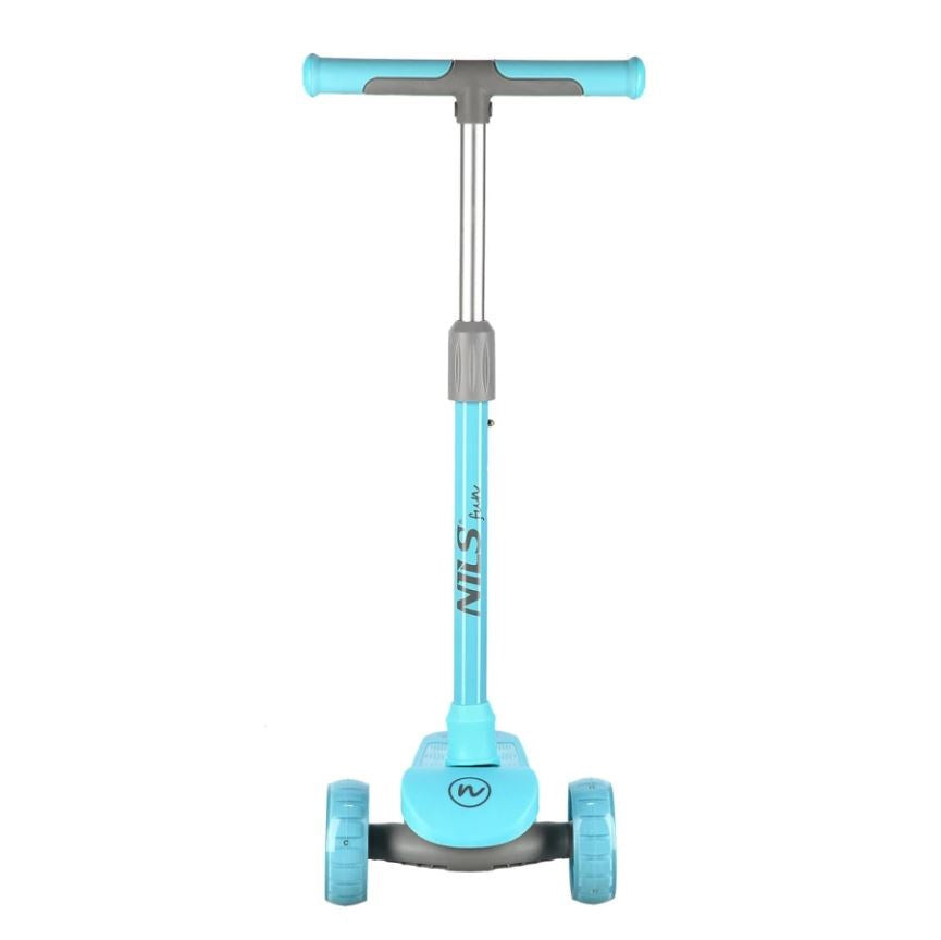 NILS FUN HLB09 LED turquoise children's scooter Brand NILS eXtreme