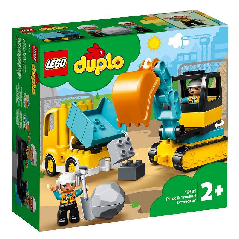 LEGO DUPLO 10931 Truck and crawler excavator Brand Lego