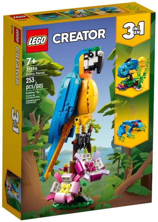 LEGO CREATOR 31136 EXOTIC PARROT Brand Lego