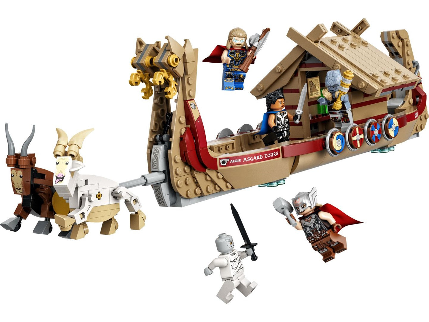 LEGO Super Heroes 76208 Goat Boat Brand Lego