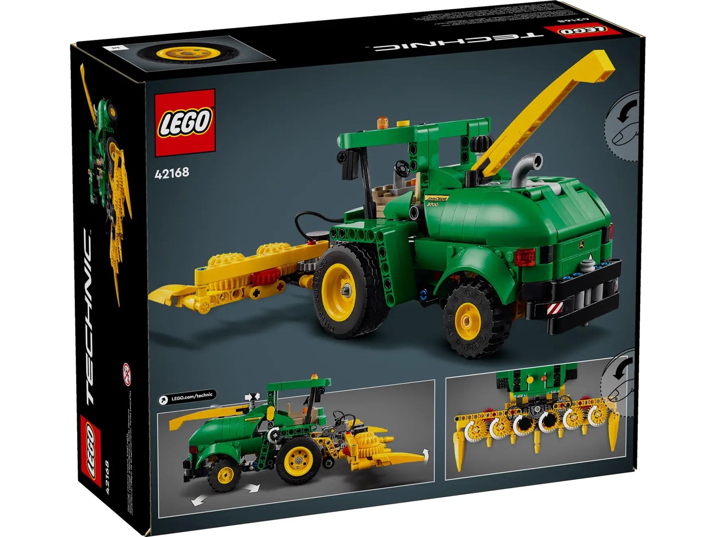 LEGO TECHNIC 42168 JOHN DEERE 9700 FORAGE HARVESTER Brand Lego