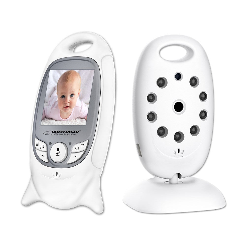 Esperanza EHM001 LCD Baby Monitor 2.0" White Brand Esperanza