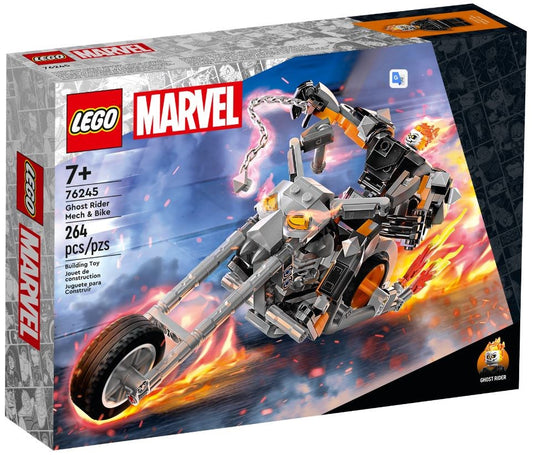 LEGO SUPER HEROES 76245 GHOST RIDER - MECH & BIKE Brand Lego