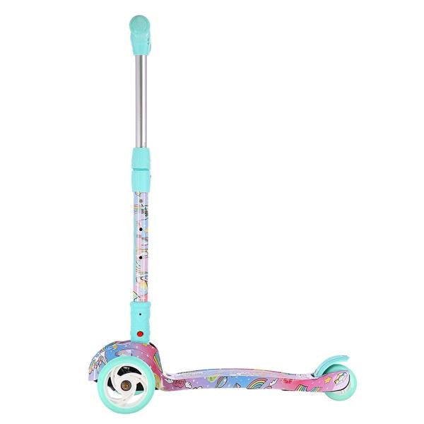 NILS FUN HLB15A LED mint children's scooter Brand NILS eXtreme