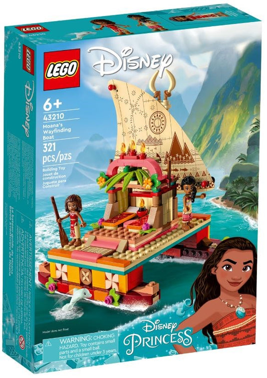 LEGO DISNEY PRINCESS 43210 MOANA'S WAYFINDING BOAT Brand Lego