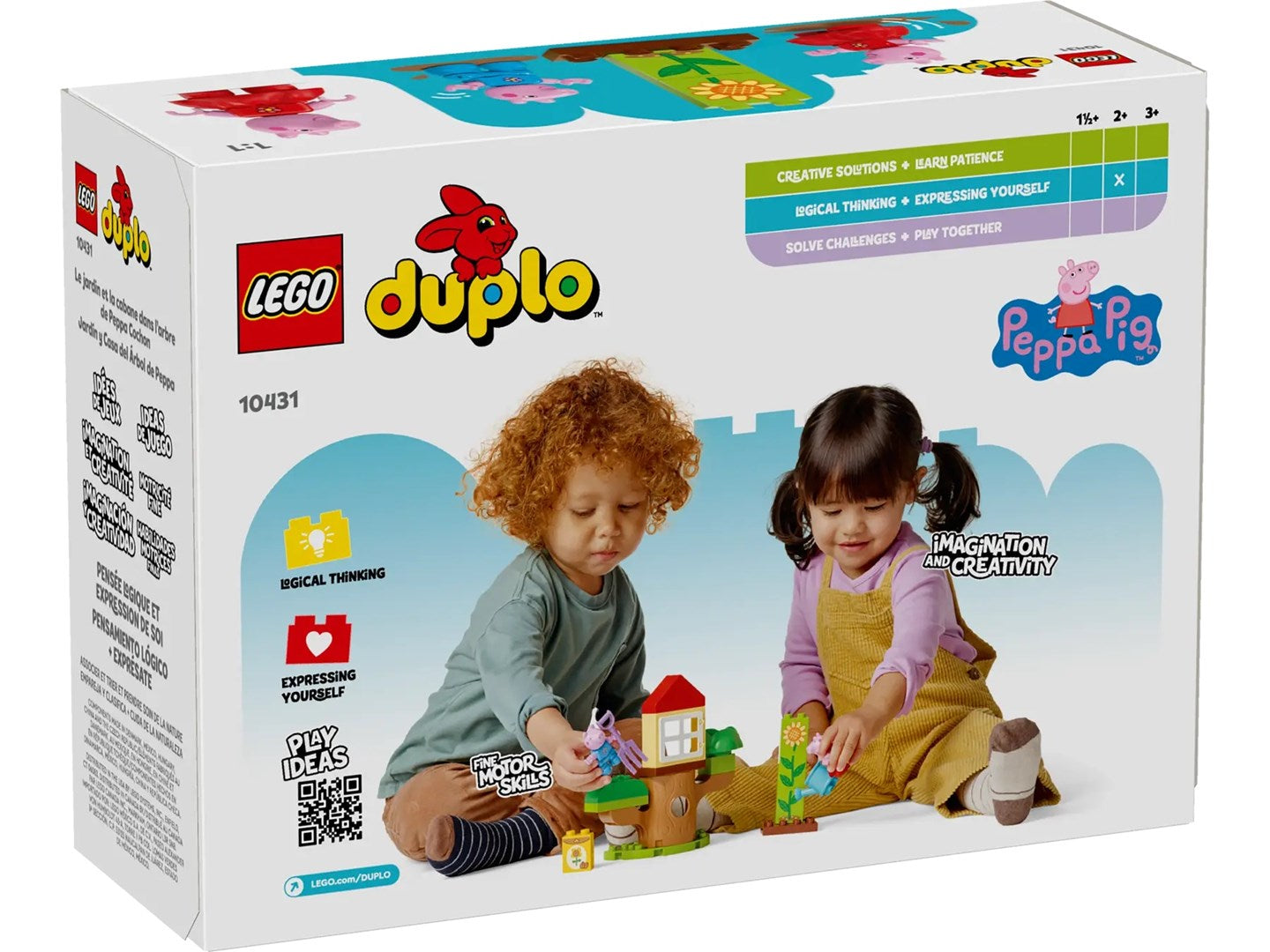 Blocks LEGO DUPLO 10431 Peppa Pig Garden and Tree House Brand Lego