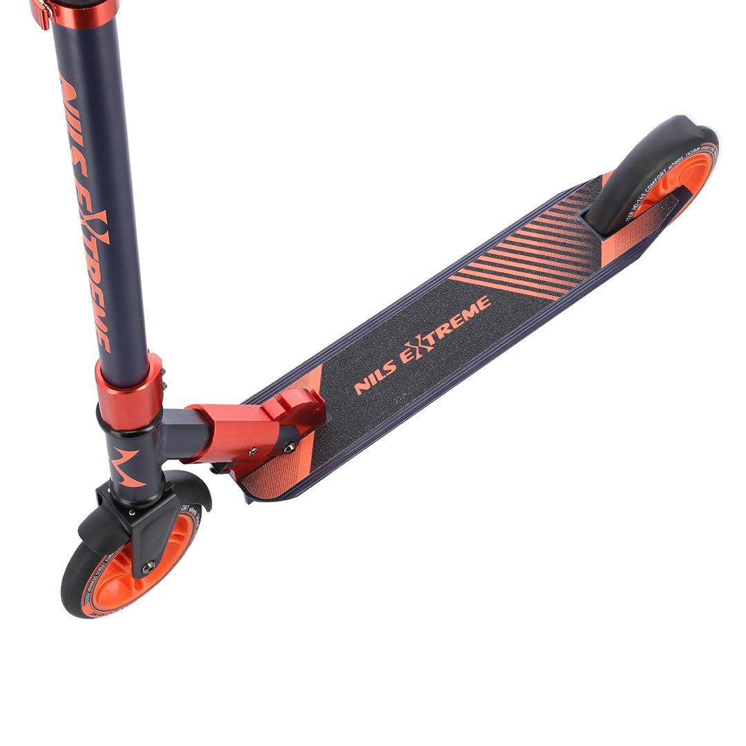 NILS EXTREME HD145 GRAPHITE-ORANGE city scooter Brand NILS eXtreme