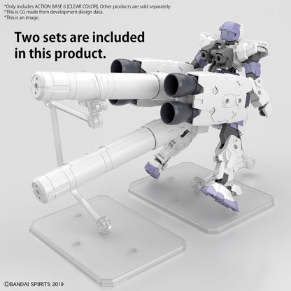 ACTION BASE 6 CLEAR Brand BANDAI