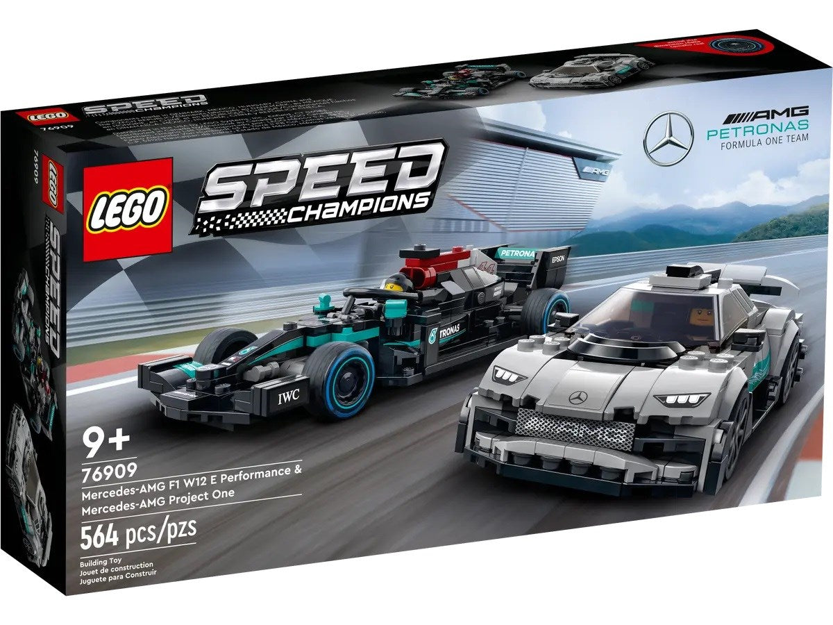 LEGO SPEED CHAMPIONS 76909 MERCEDES-AMG F1 W12 E PERFORMANCE & MERCEDES-AMG PROJECT ONE Brand Lego