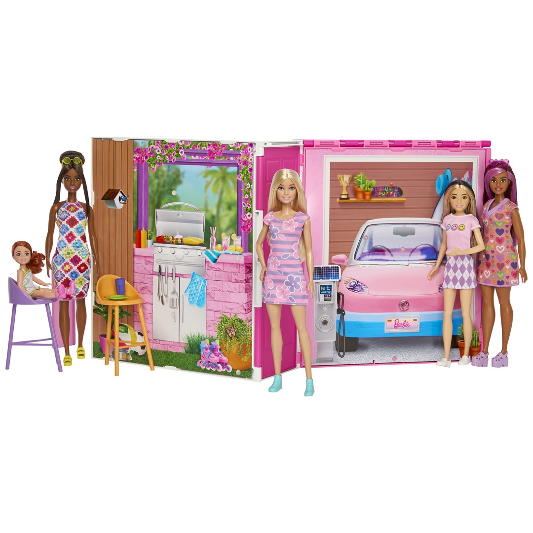 Barbie Cozy House + Doll set HRJ77 p2 MATTEL Brand MATTEL