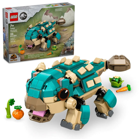 Blocks LEGO JURASSIC WORLD 76962 Baby Bumpy: Ankylosaurus Brand Lego