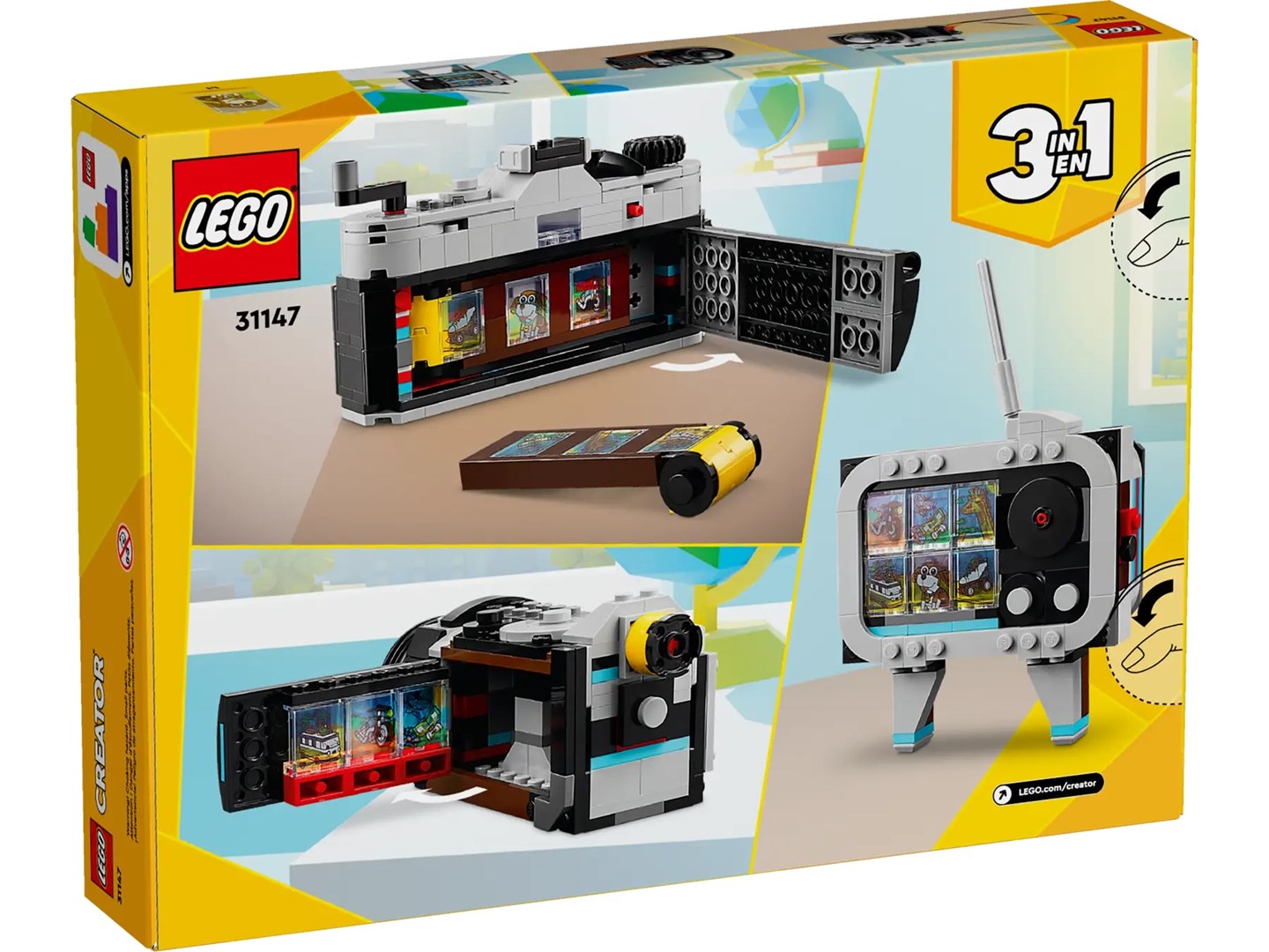 LEGO CREATOR 3 IN 1 31147 RETRO CAMERA Brand Lego