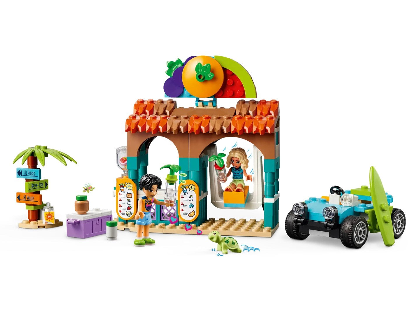 Blocks LEGO FRIENDS 42625 Beach Smoothie Stand Brand Lego