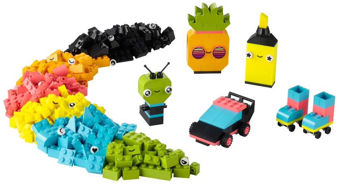 LEGO CLASSIC 11027 CREATIVE NEON FUN Brand Lego