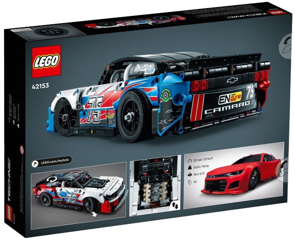 LEGO TECHNIC 42153 NASCAR NEXT GEN CHEVROLET CAMARO Brand Lego