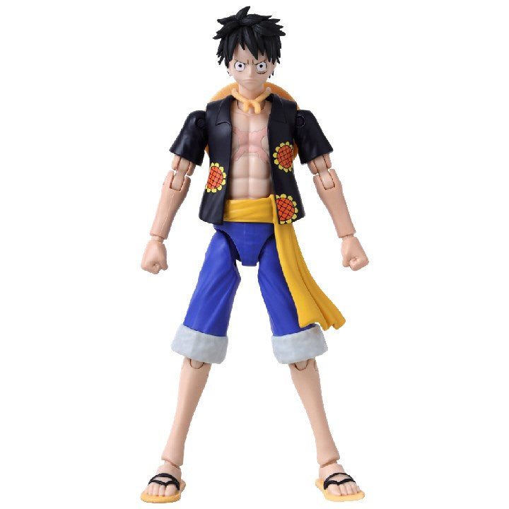 ANIME HEROES ONE PIECE - MONKEY D. LUFFY DRESSROSA Brand BANDAI