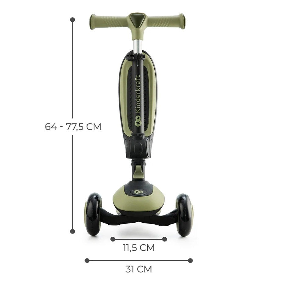 Kinderkraft scooter HALLEY green Brand KinderKraft