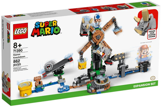 LEGO SUPER MARIO 71390 EXPANSION SET - REZNOR KNOCKDOWN Brand Lego