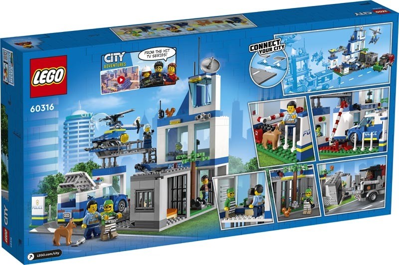 LEGO City 60316 Police Station Brand Lego