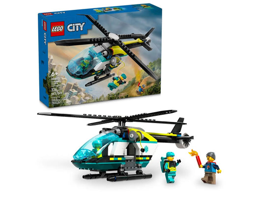 LEGO CITY 60405 EMERGENCY RESCUE HELICOPTER Brand Lego