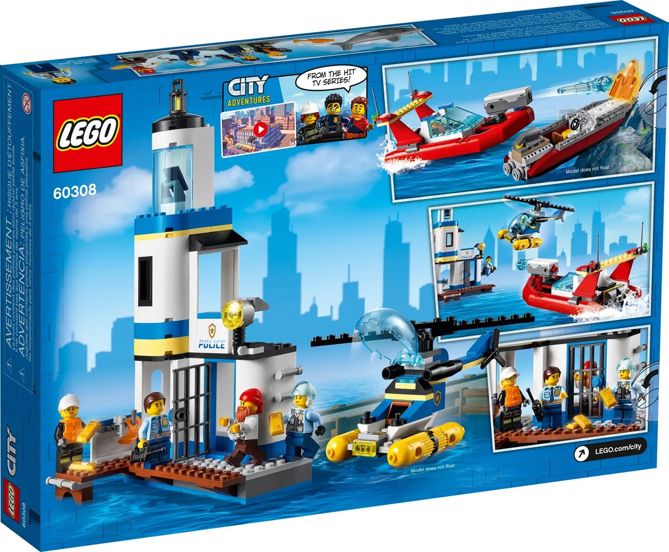 LEGO CITY 60308 SEASIDE POLICE AND FIRE MISSION Brand Lego