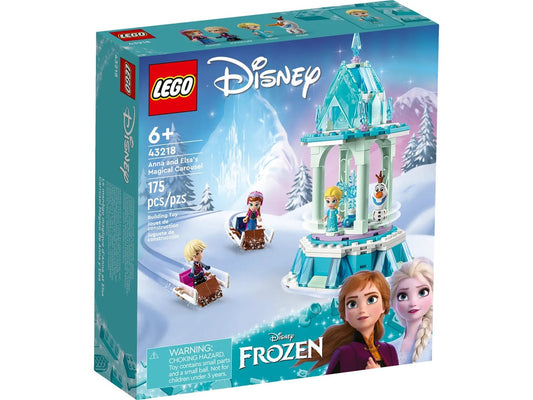 LEGO DISNEY PRINCESS 43218 ANNA AND ELSA'S MAGICAL CAROUSEL Brand Lego