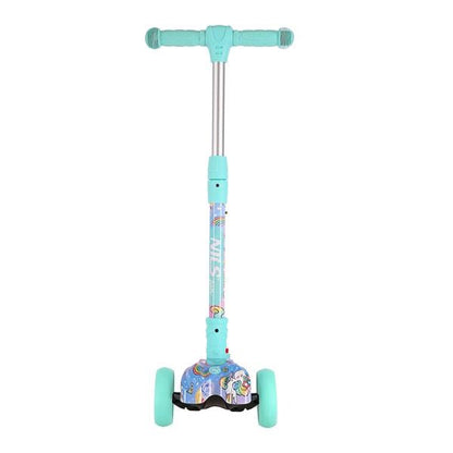 NILS FUN HLB15A LED mint children's scooter Brand NILS eXtreme
