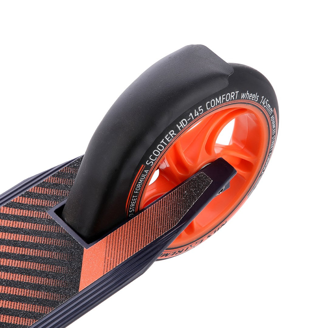 NILS EXTREME HD145 GRAPHITE-ORANGE city scooter Brand NILS eXtreme