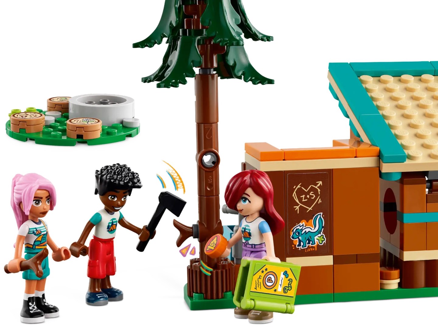 Blocks LEGO FRIENDS 42624 Adventure Camp Cozy Cabins Brand Lego