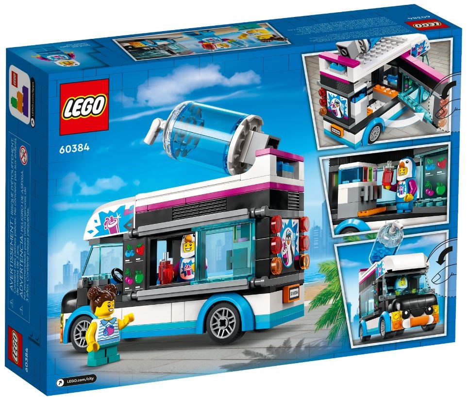 LEGO CITY 60384 PENGUIN SLUSHY VAN Brand Lego