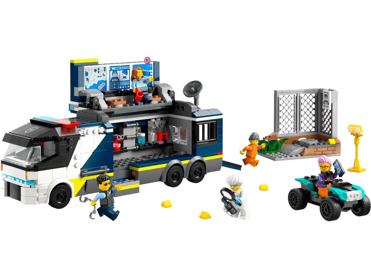 LEGO CITY 60418 POLICE MOBILE CRIME LAB TRUCK Brand Lego