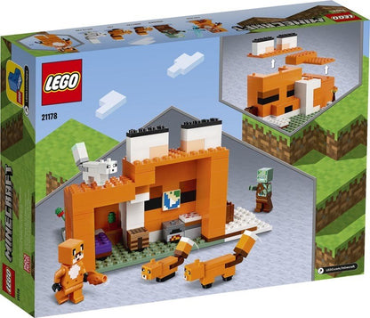 LEGO Minecraft 21178 Foxes' Habitat Brand Lego