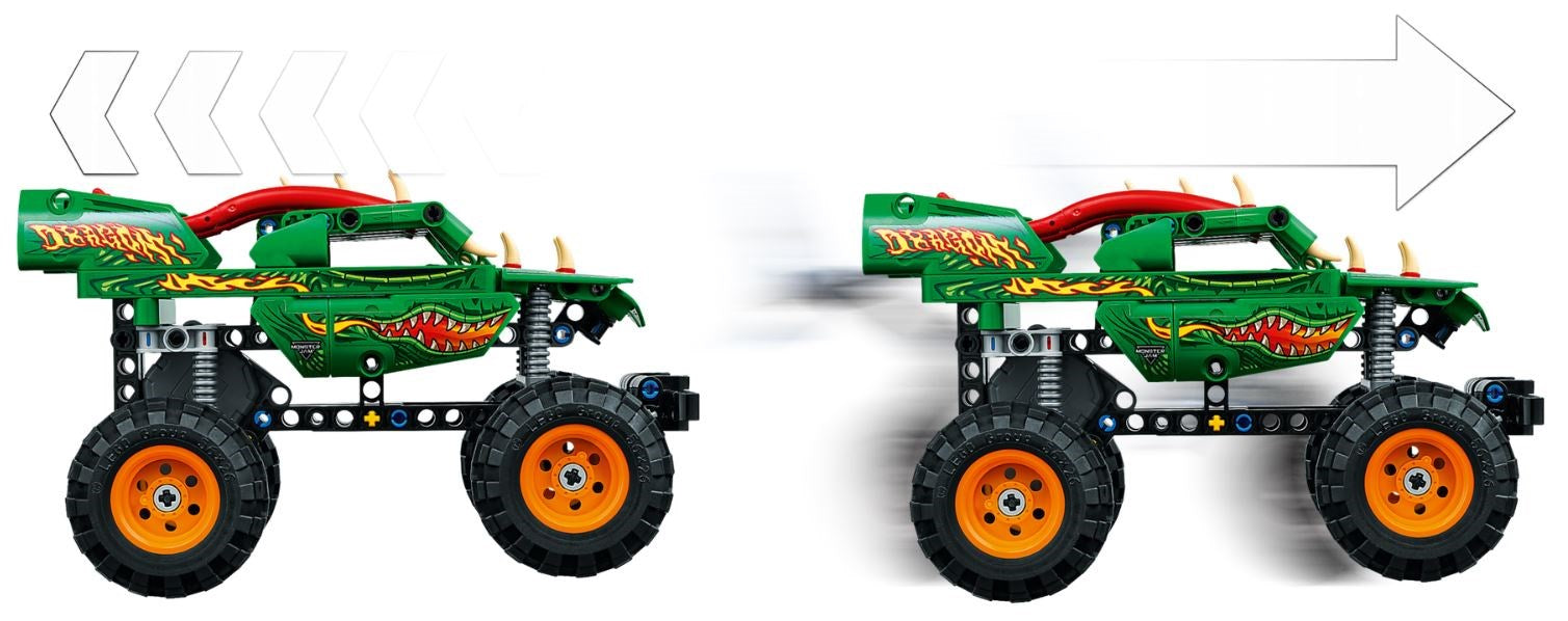 LEGO TECHNIC 42149 MONSTER JAM DRAGON Brand Lego